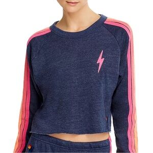 Aviator Nation Cropped Sweatshirt